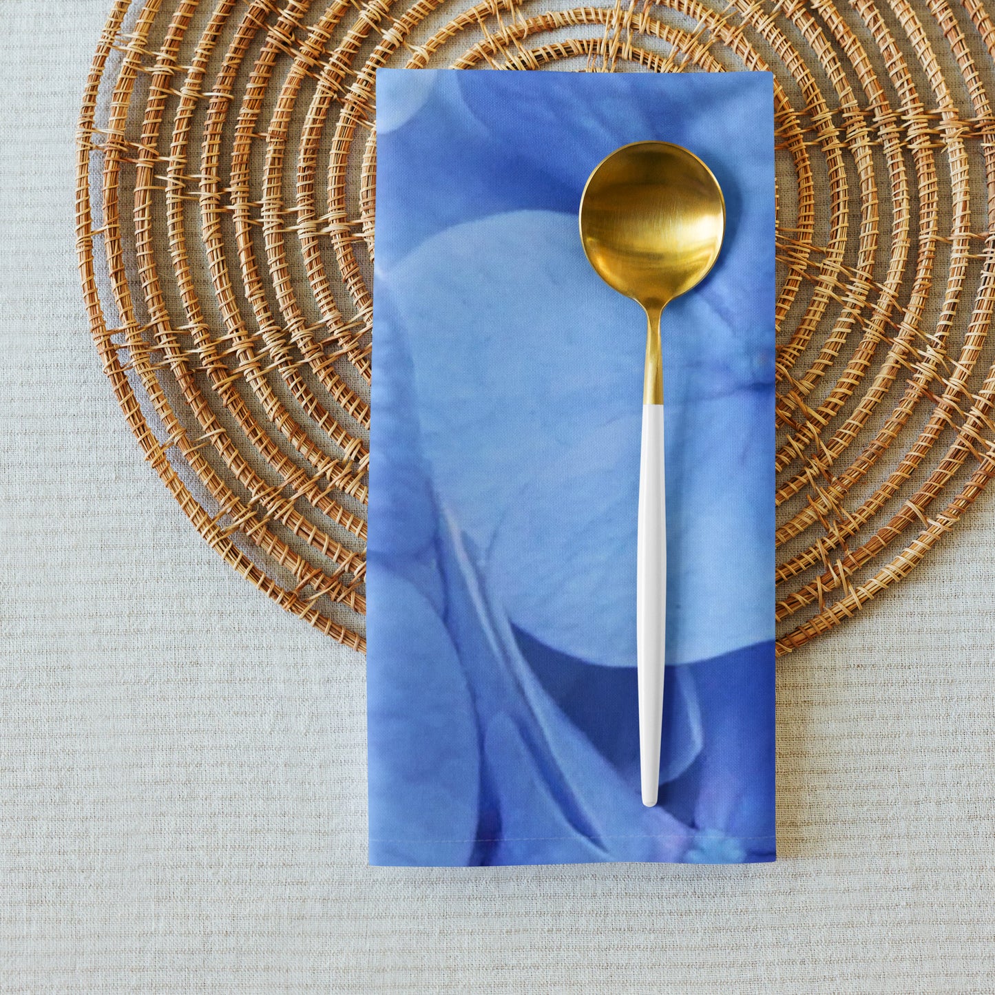 Blue Hydrangea Cloth napkin set