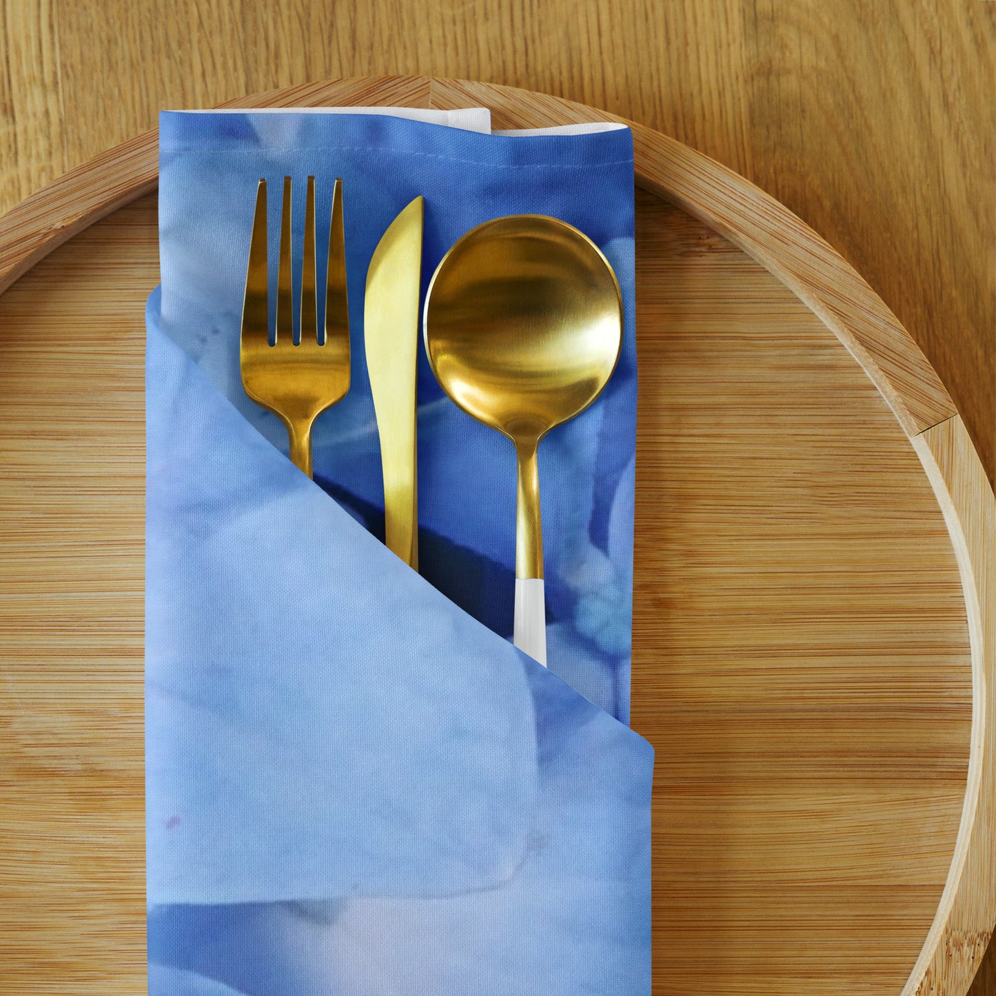 Blue Hydrangea Cloth napkin set