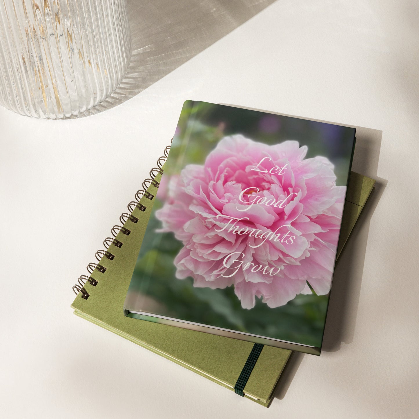 Let Good Thoughts Grow Journal_Peony
