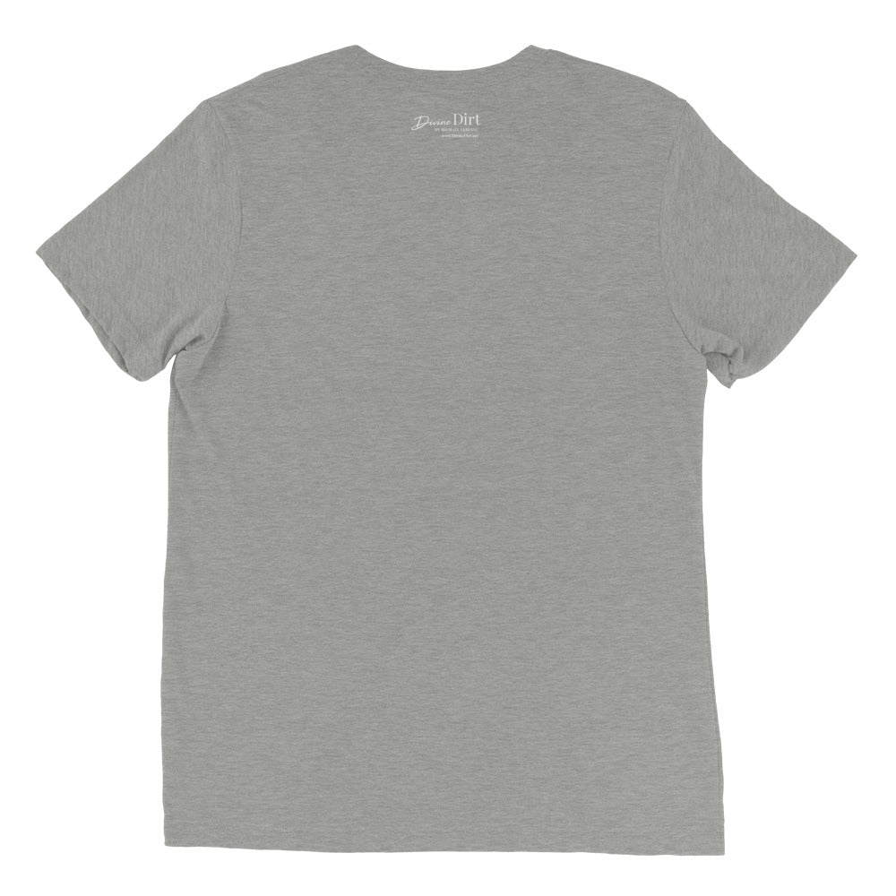 Grow Positive Thoughts-Tri Blend t-shirt