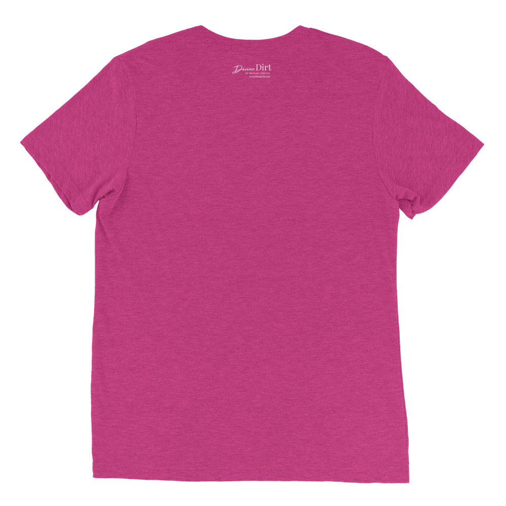Grow Positive Thoughts-Tri Blend t-shirt