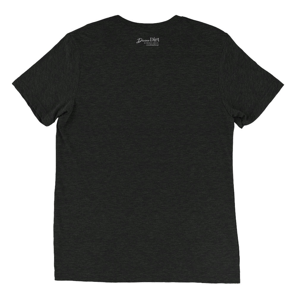 Grow Positive Thoughts-Tri Blend t-shirt
