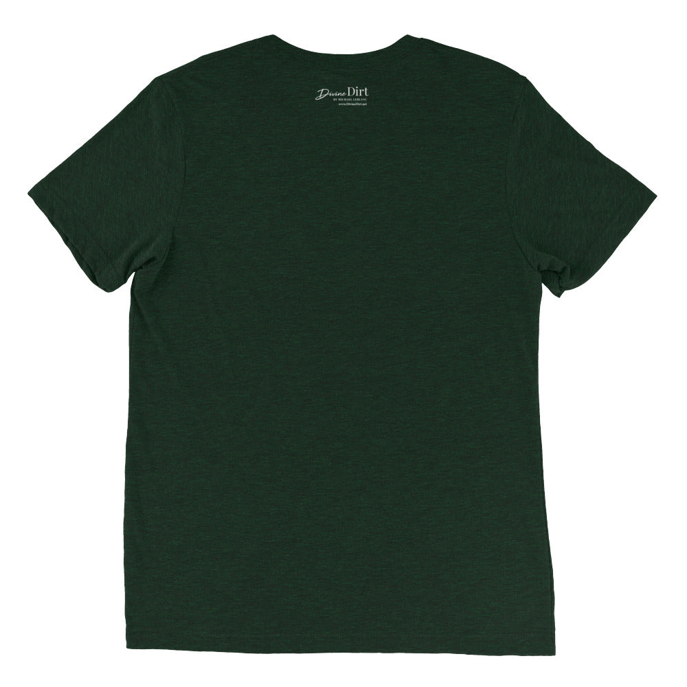 Grow Positive Thoughts-Tri Blend t-shirt