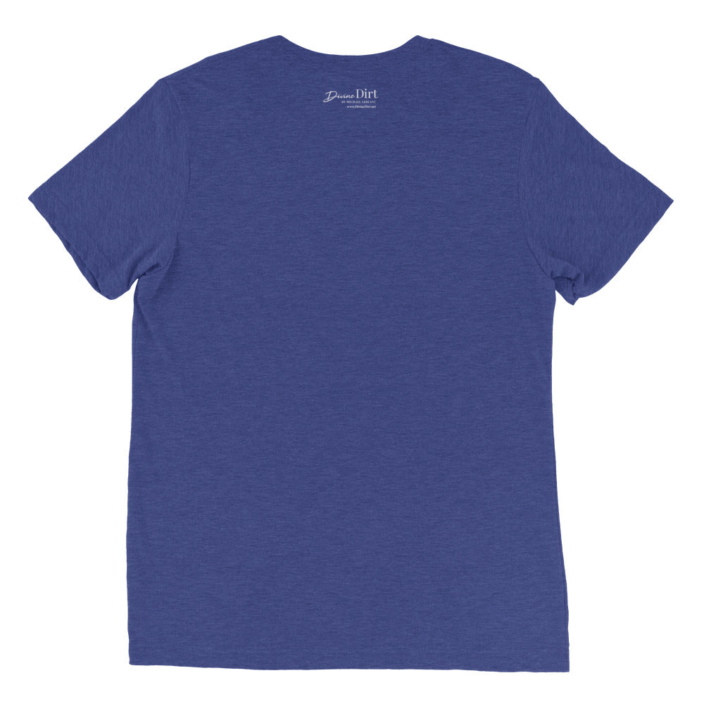 Grow Positive Thoughts-Tri Blend t-shirt