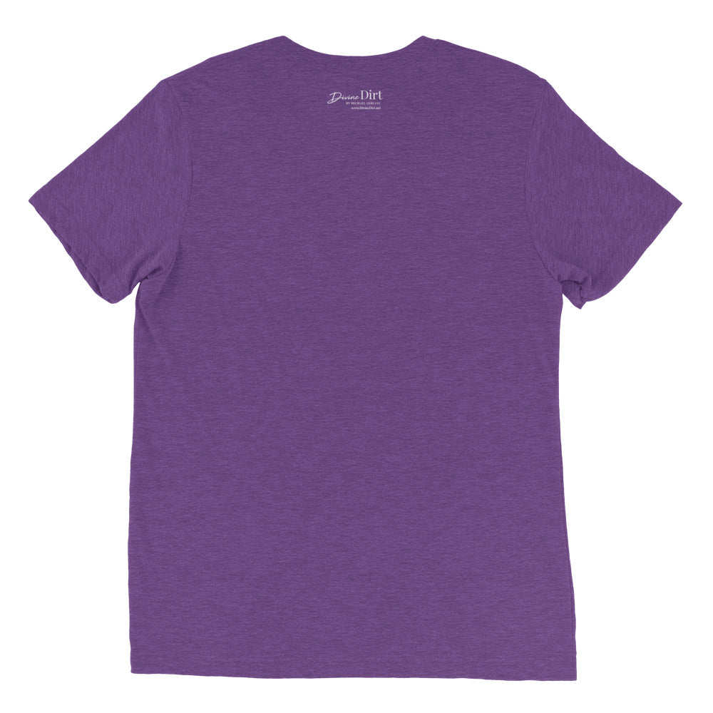 Grow Positive Thoughts-Tri Blend t-shirt
