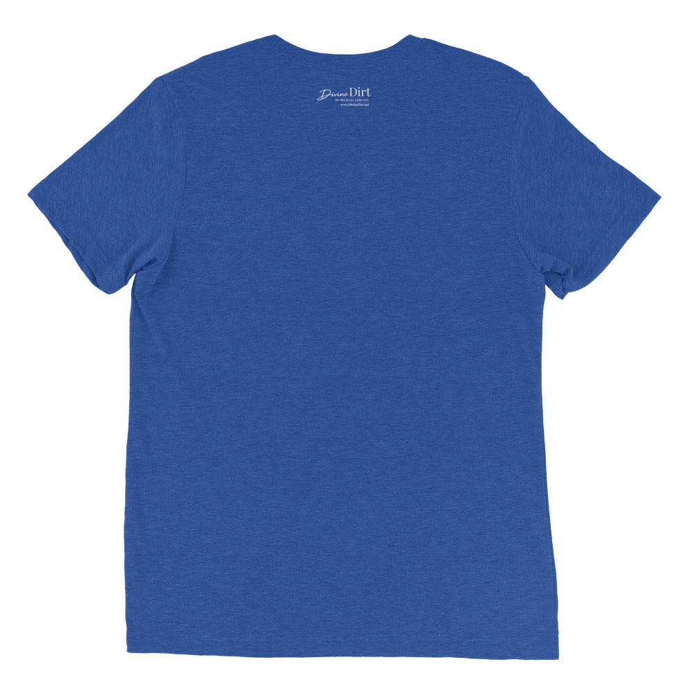 Grow Positive Thoughts-Tri Blend t-shirt