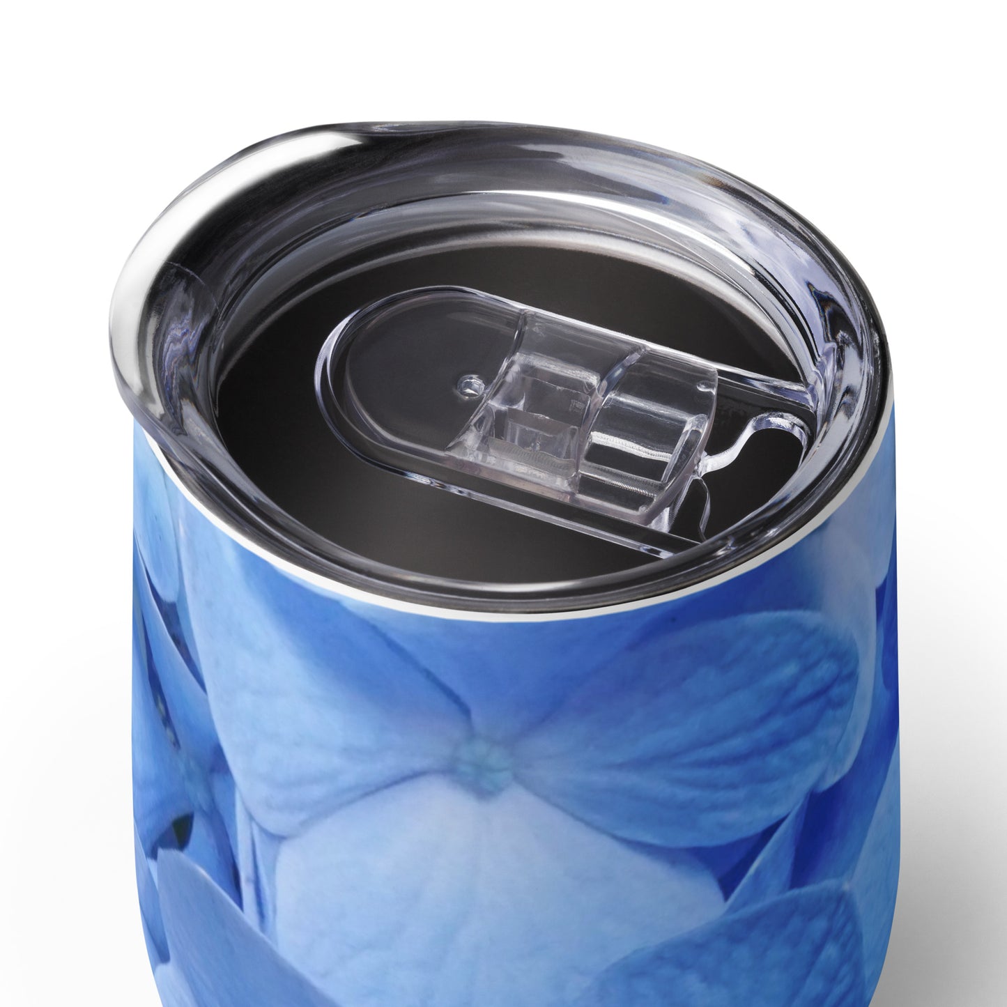 Blue Hydrangea Wine tumbler