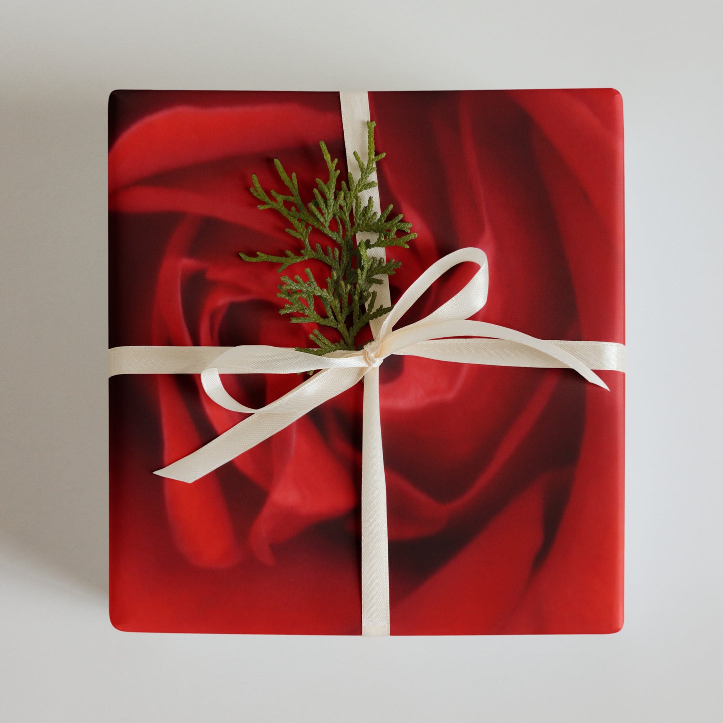Red Rose Wrapping paper sheets