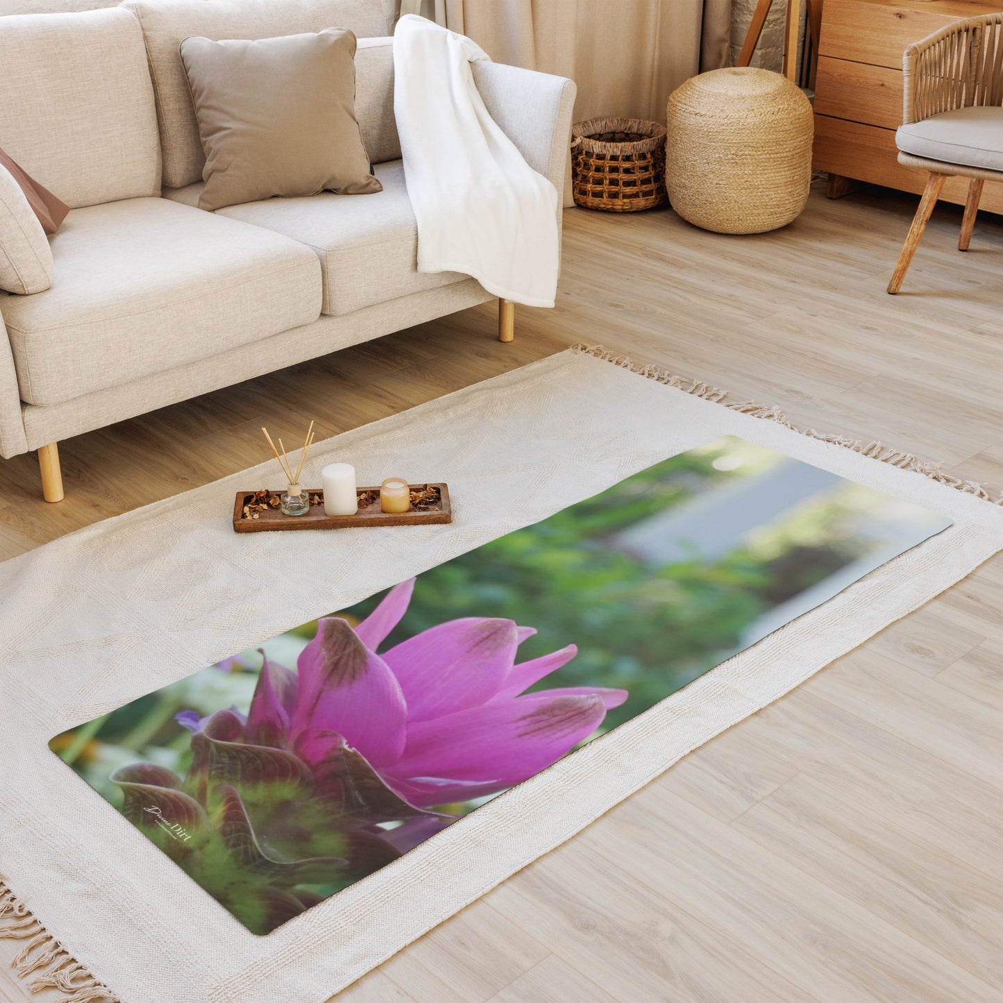 Siam Tulips Yoga mat