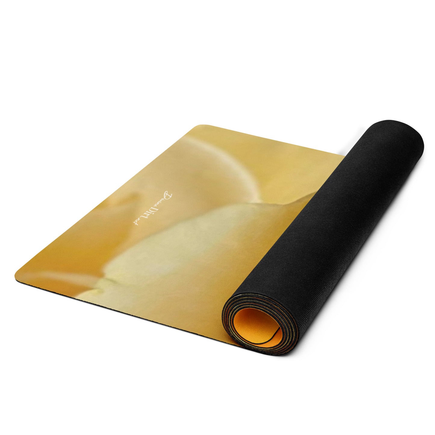 Yellow Rose Yoga mat