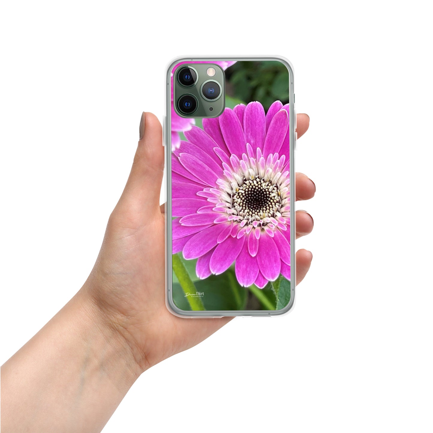 Hot Pink Gerbera Daisy iPhone Case