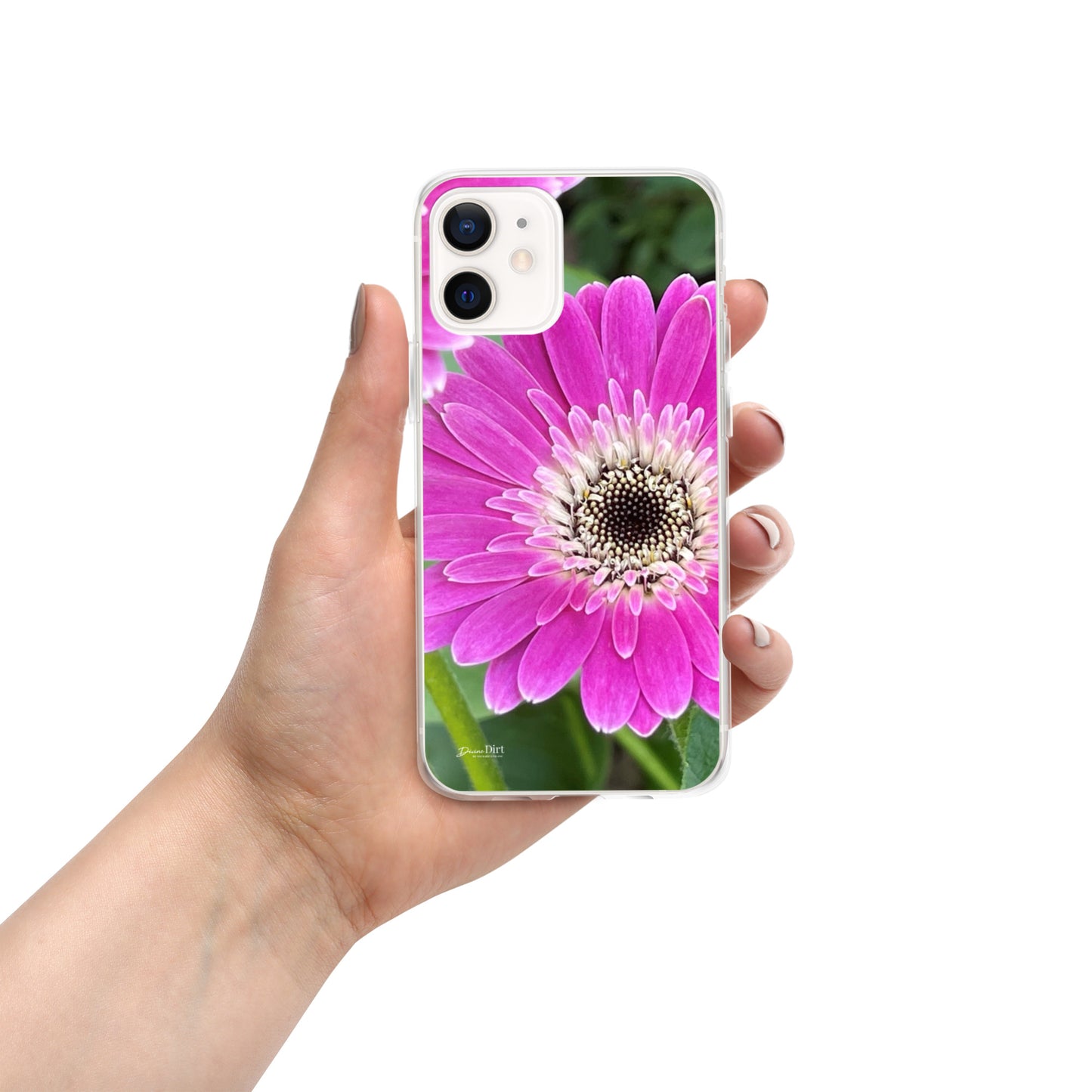 Hot Pink Gerbera Daisy iPhone Case