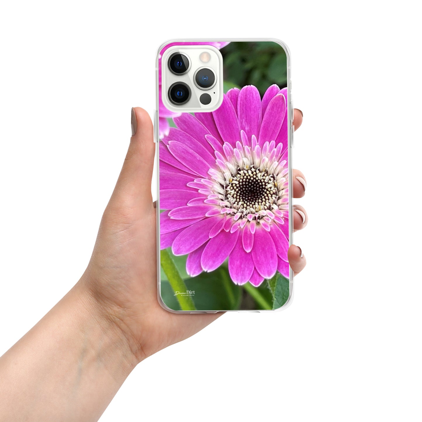Hot Pink Gerbera Daisy iPhone Case