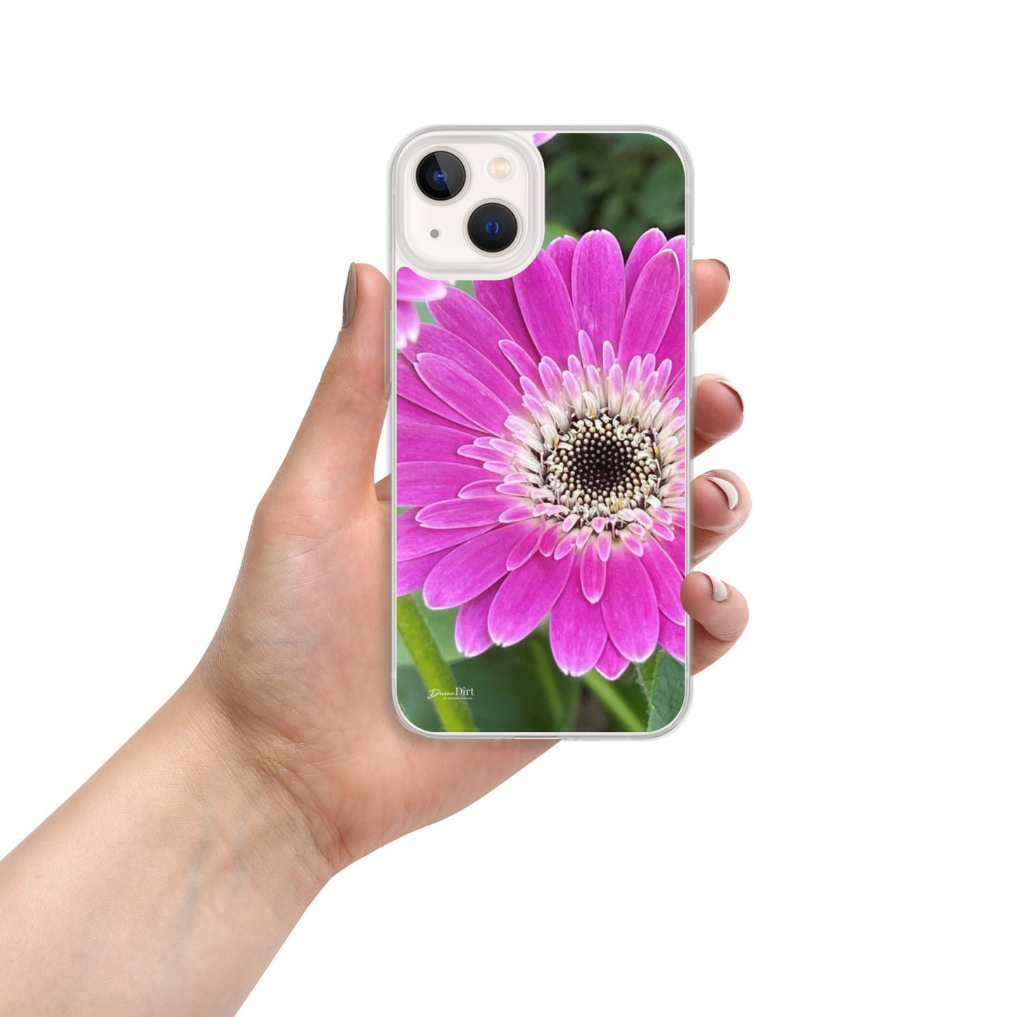 Hot Pink Gerbera Daisy iPhone Case