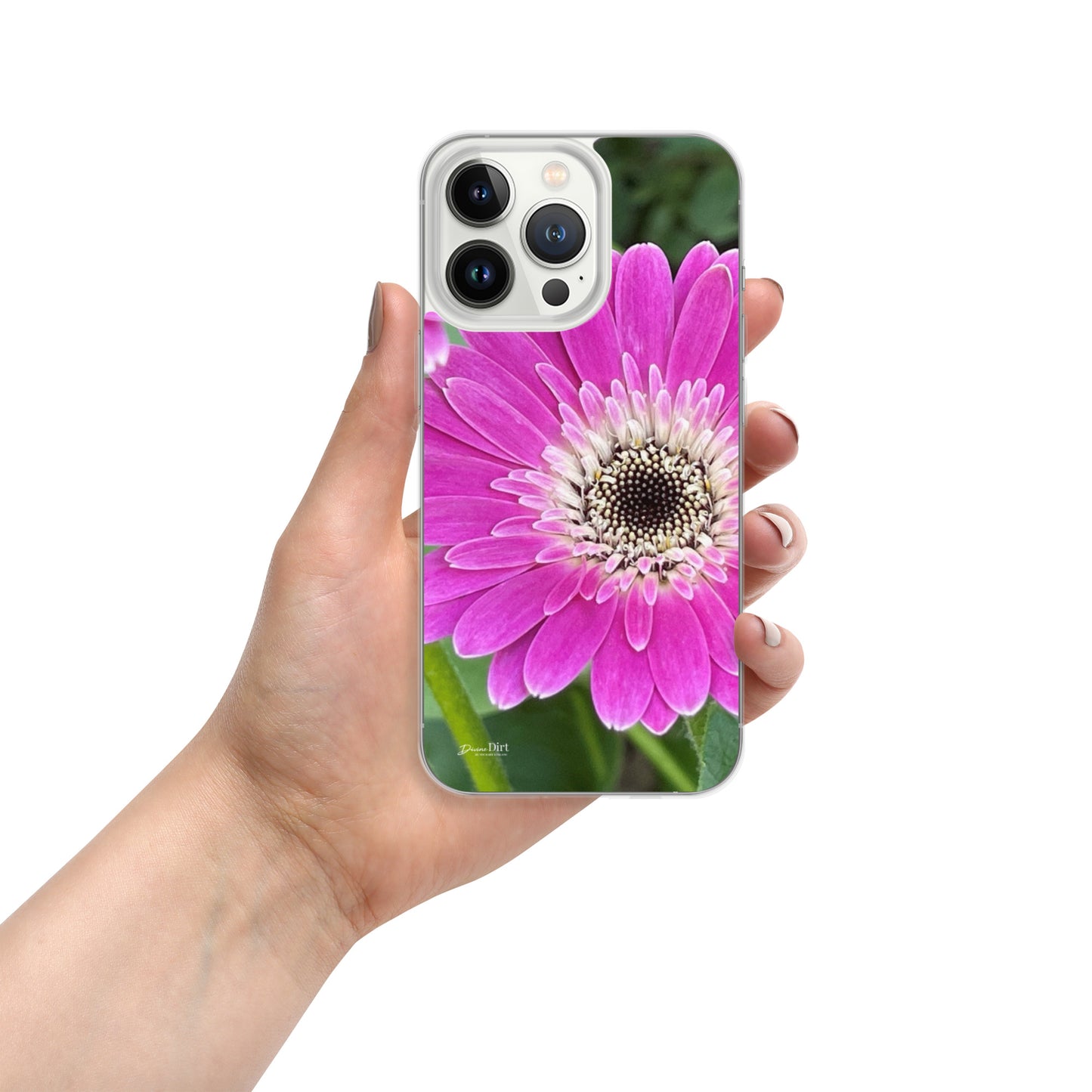 Hot Pink Gerbera Daisy iPhone Case