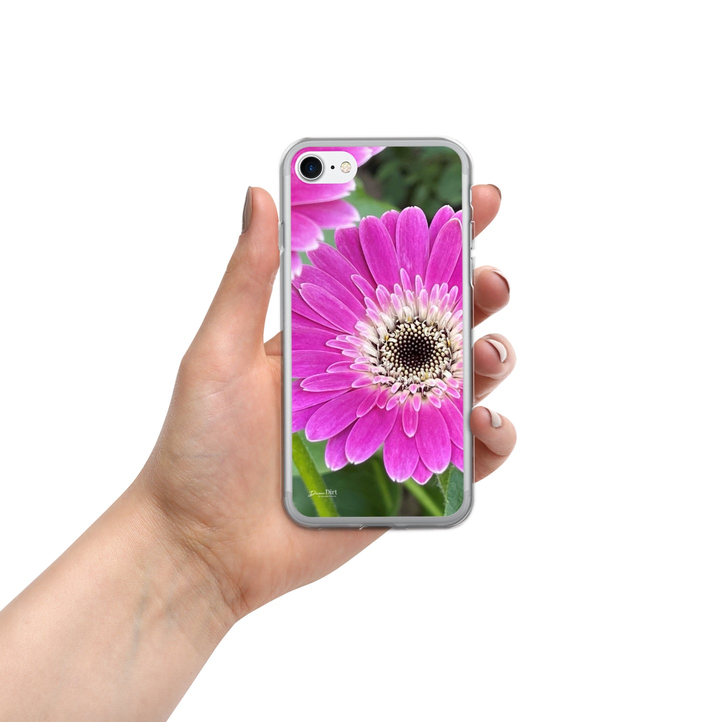 Hot Pink Gerbera Daisy iPhone Case