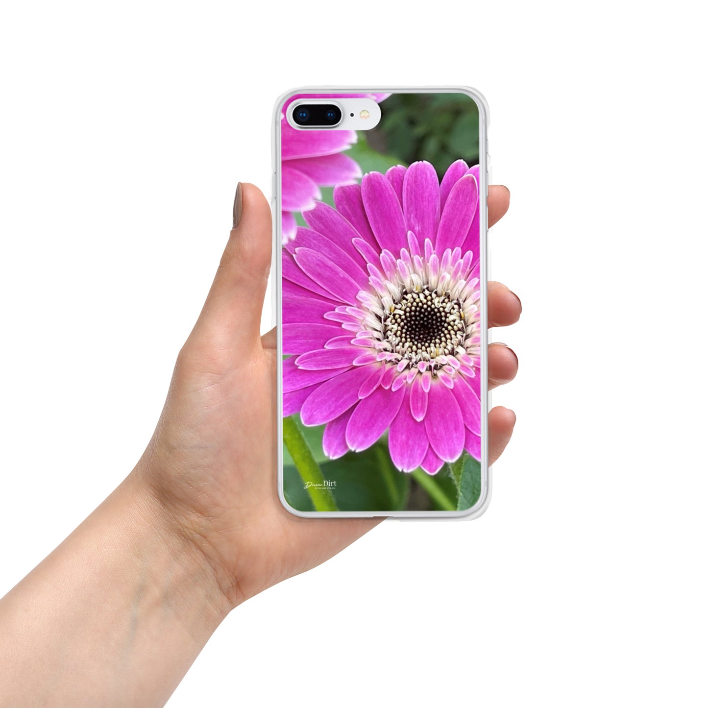 Hot Pink Gerbera Daisy iPhone Case