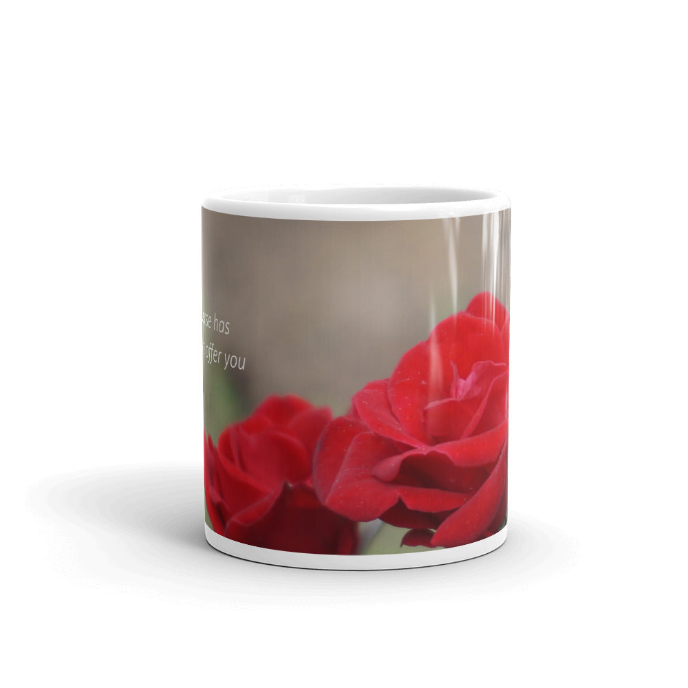 Red Rose "This Universe has much love to offer you"