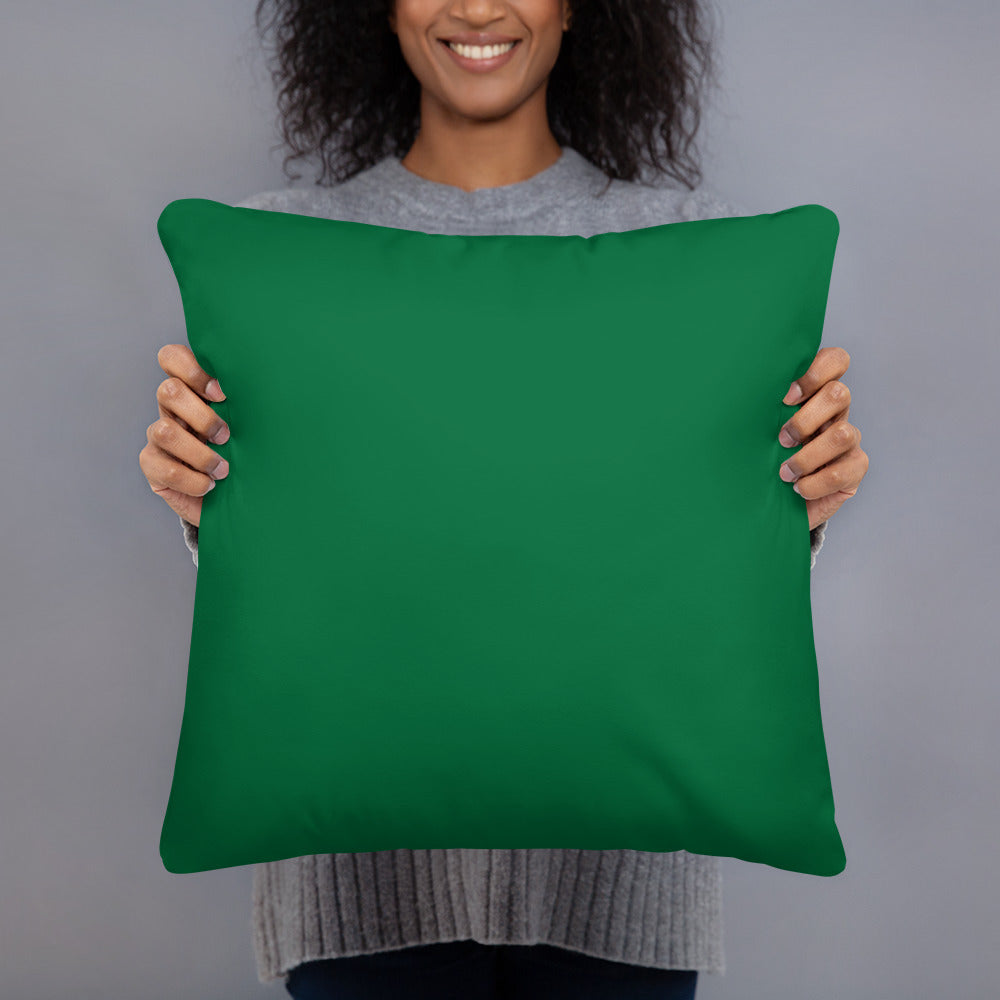 Butterfly Bush 'Clerodendrum' Standard Pillow with Green Back