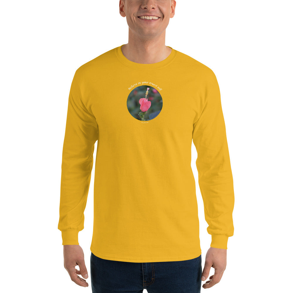Believe in your truest self_Men’s Long Sleeve Shirt