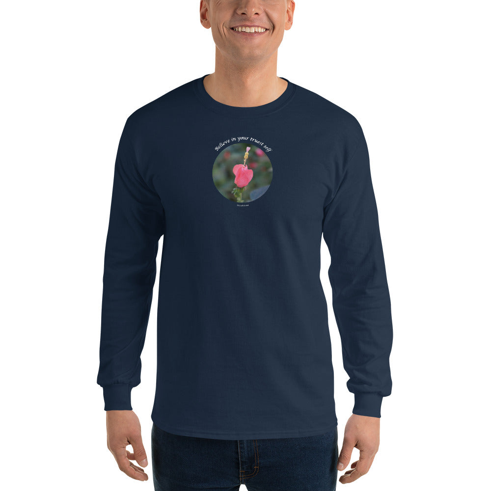 Believe in your truest self_Men’s Long Sleeve Shirt