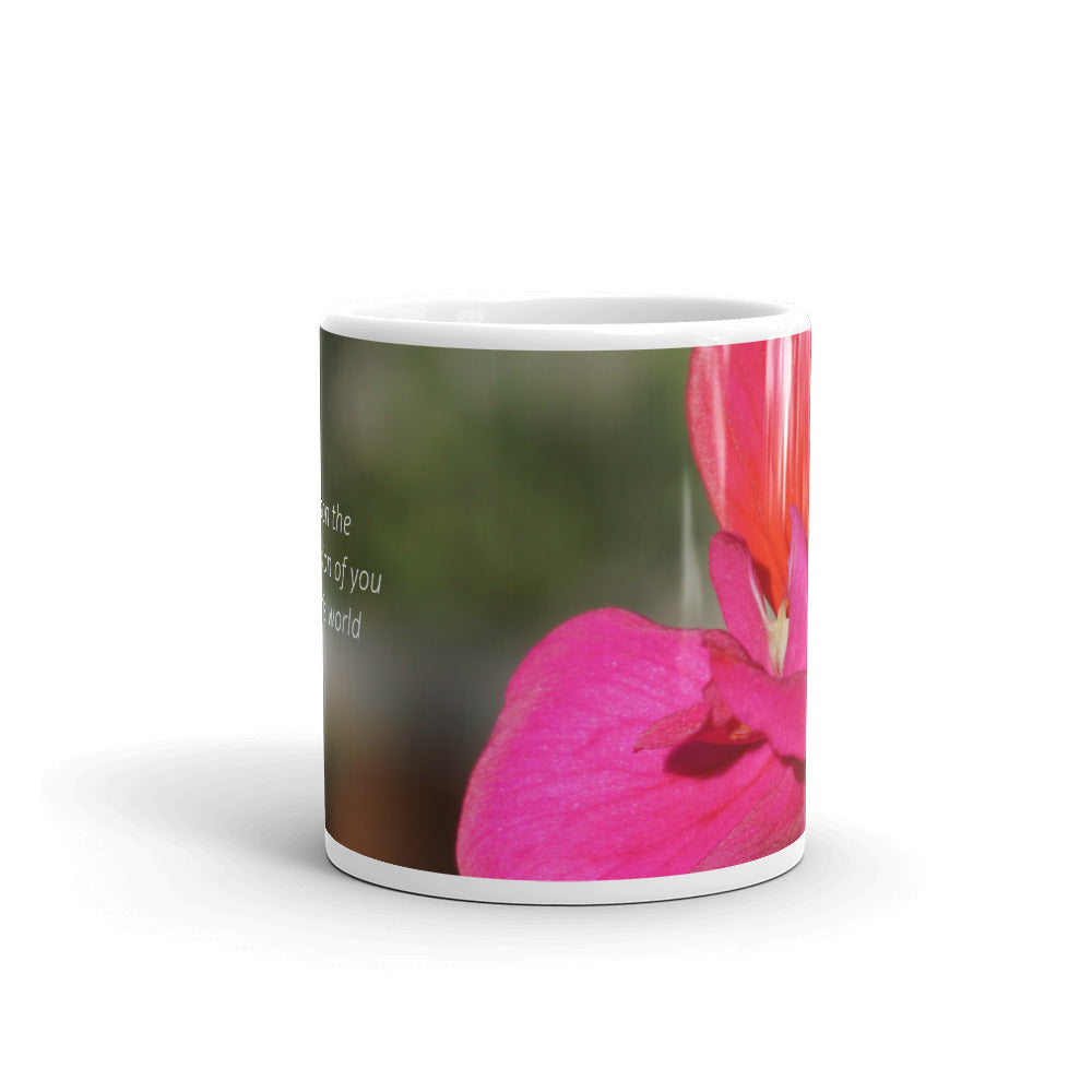 Hot Pink Geranium (Envision the best version of you and this world)
