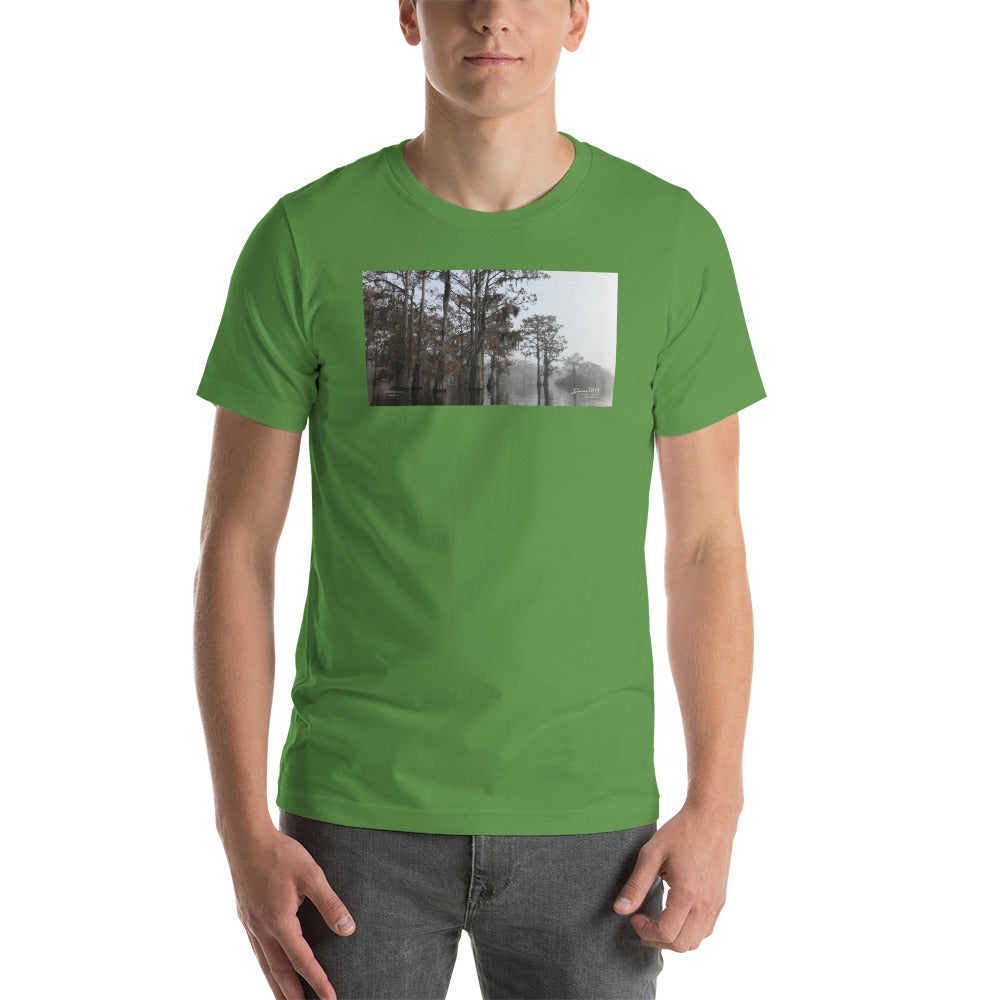 Foggy Morning on the Atchafalaya Basin Short-Sleeve T-Shirt