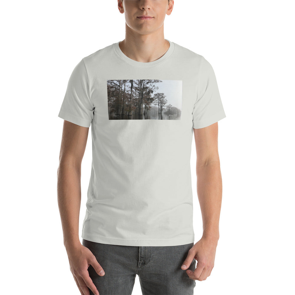 Foggy Morning on the Atchafalaya Basin Short-Sleeve T-Shirt