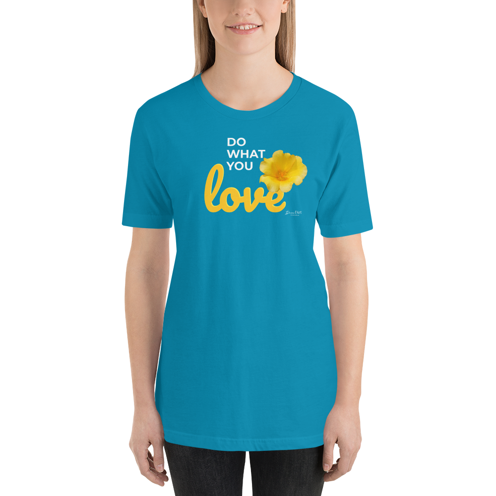 Do What You Love_Yellow Portulaca_darker colors