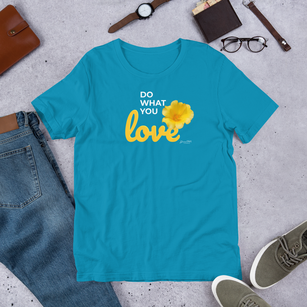 Do What You Love_Yellow Portulaca_darker colors