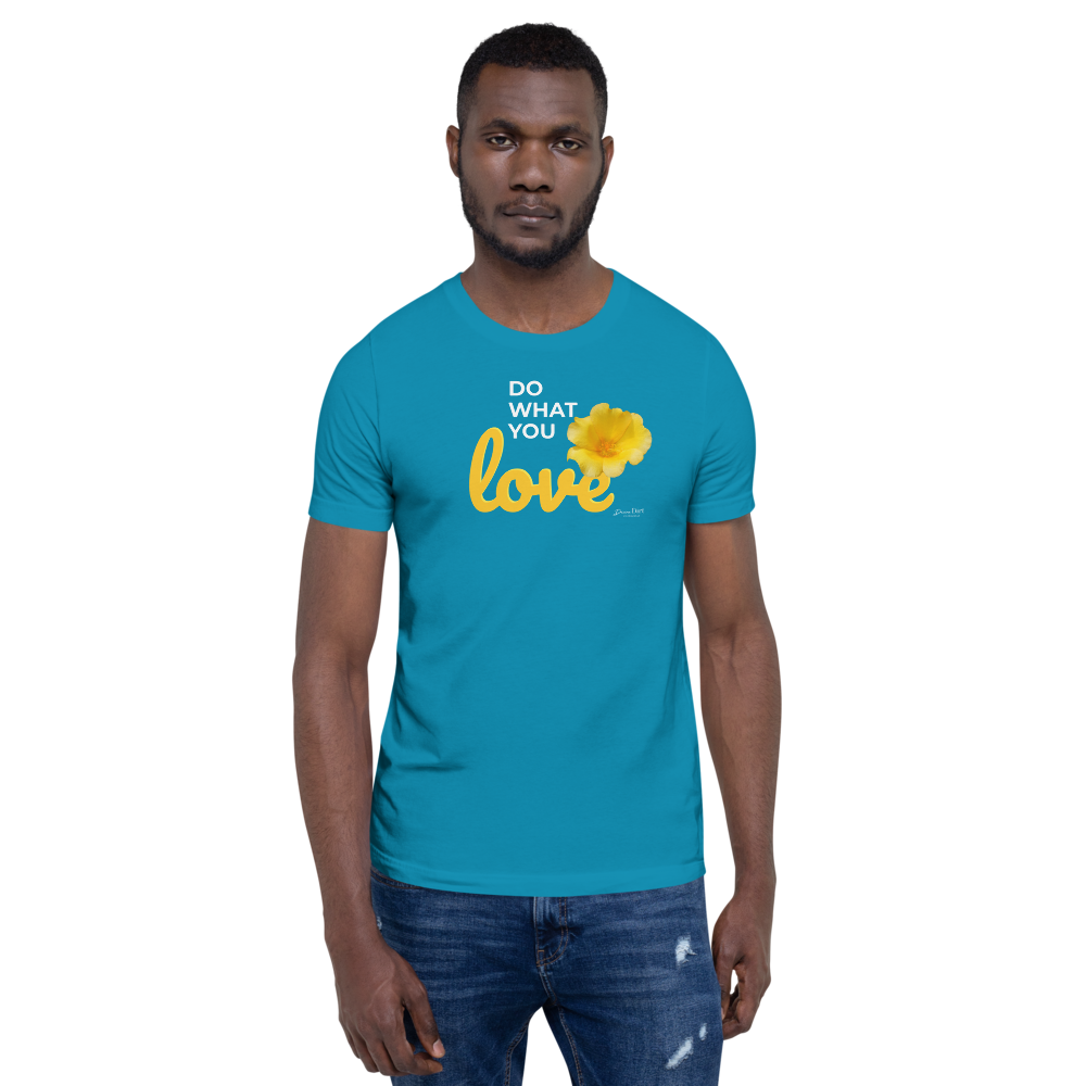 Do What You Love_Yellow Portulaca_darker colors