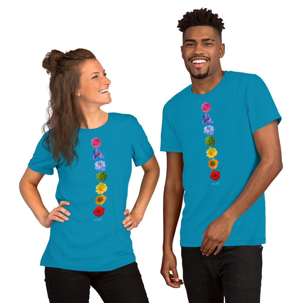 Energy Centers_Chakras_Short-Sleeve Unisex T-Shirt