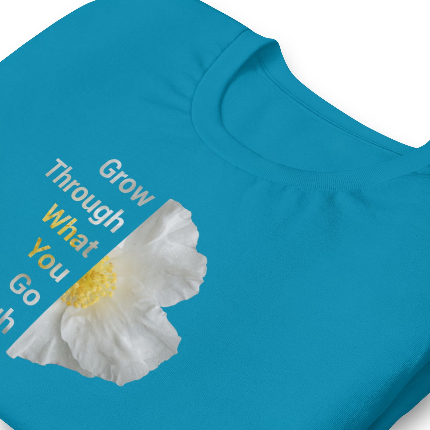 'Grow Through What You Go Through' Unisex t-shirt