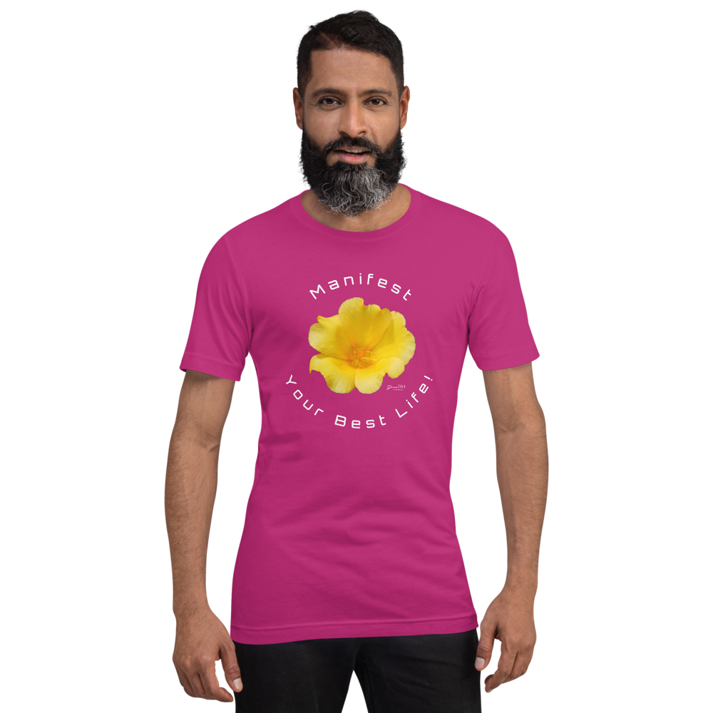 Manifest Your Best Life_Yellow Portulaca