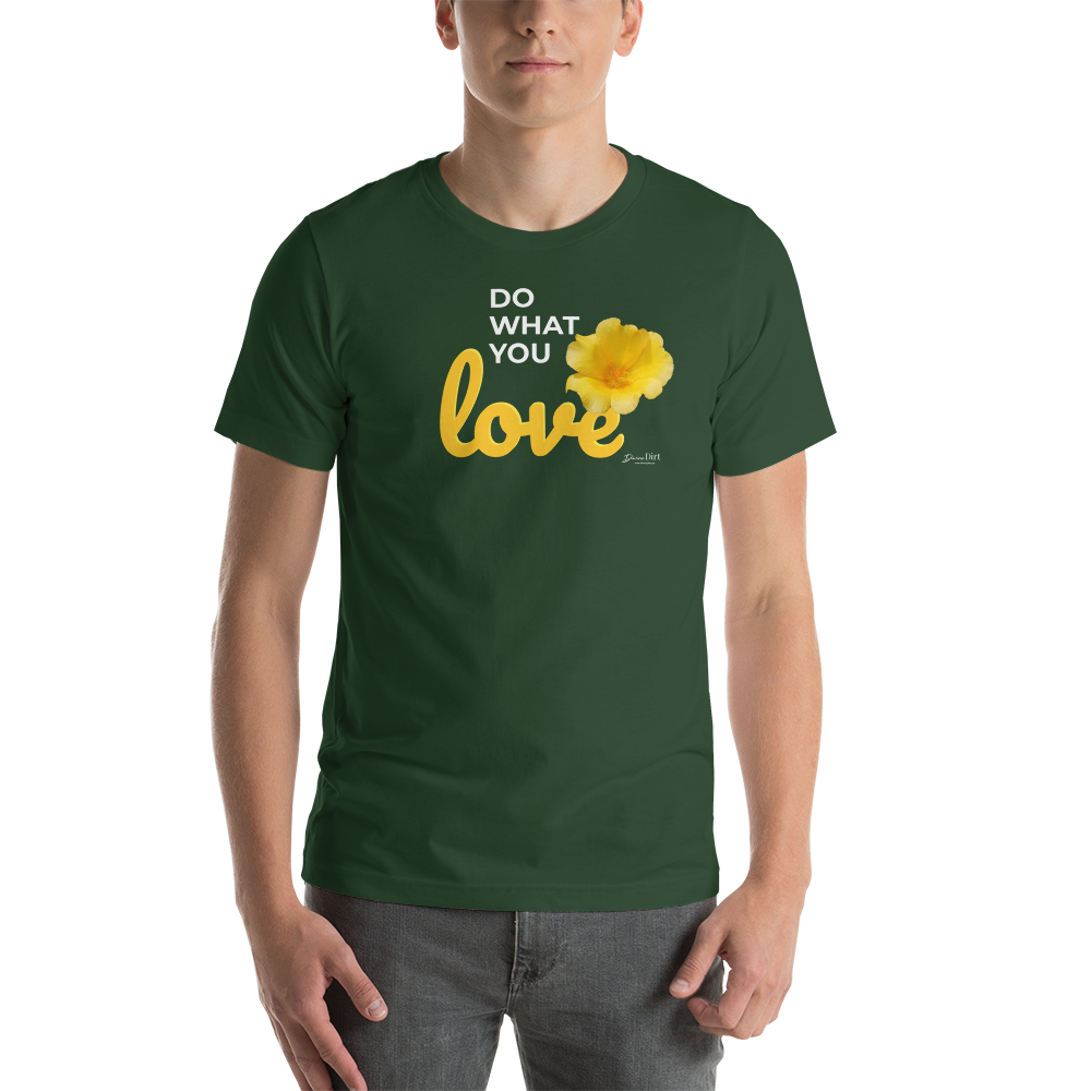 Do What You Love_Yellow Portulaca_darker colors