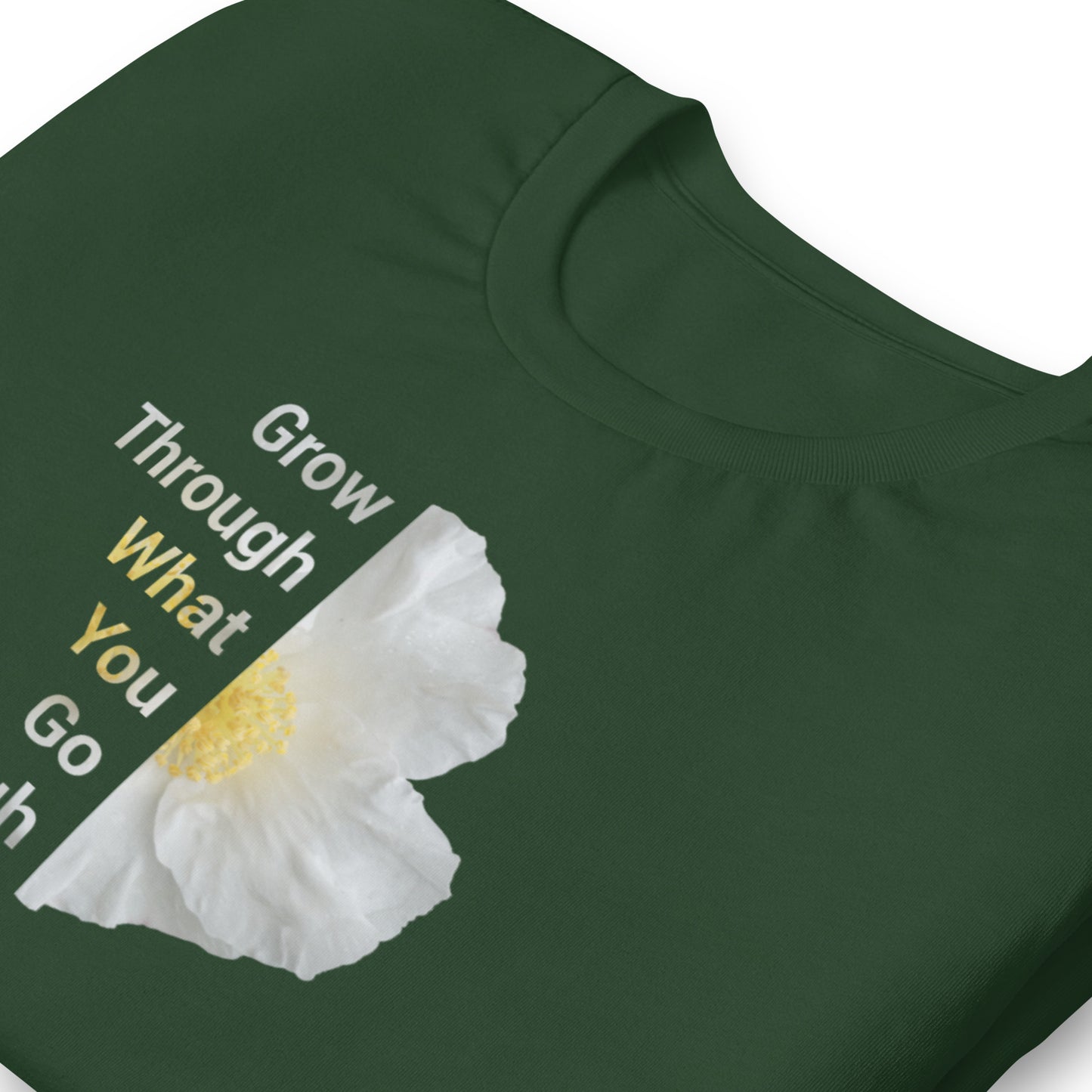 'Grow Through What You Go Through' Unisex t-shirt
