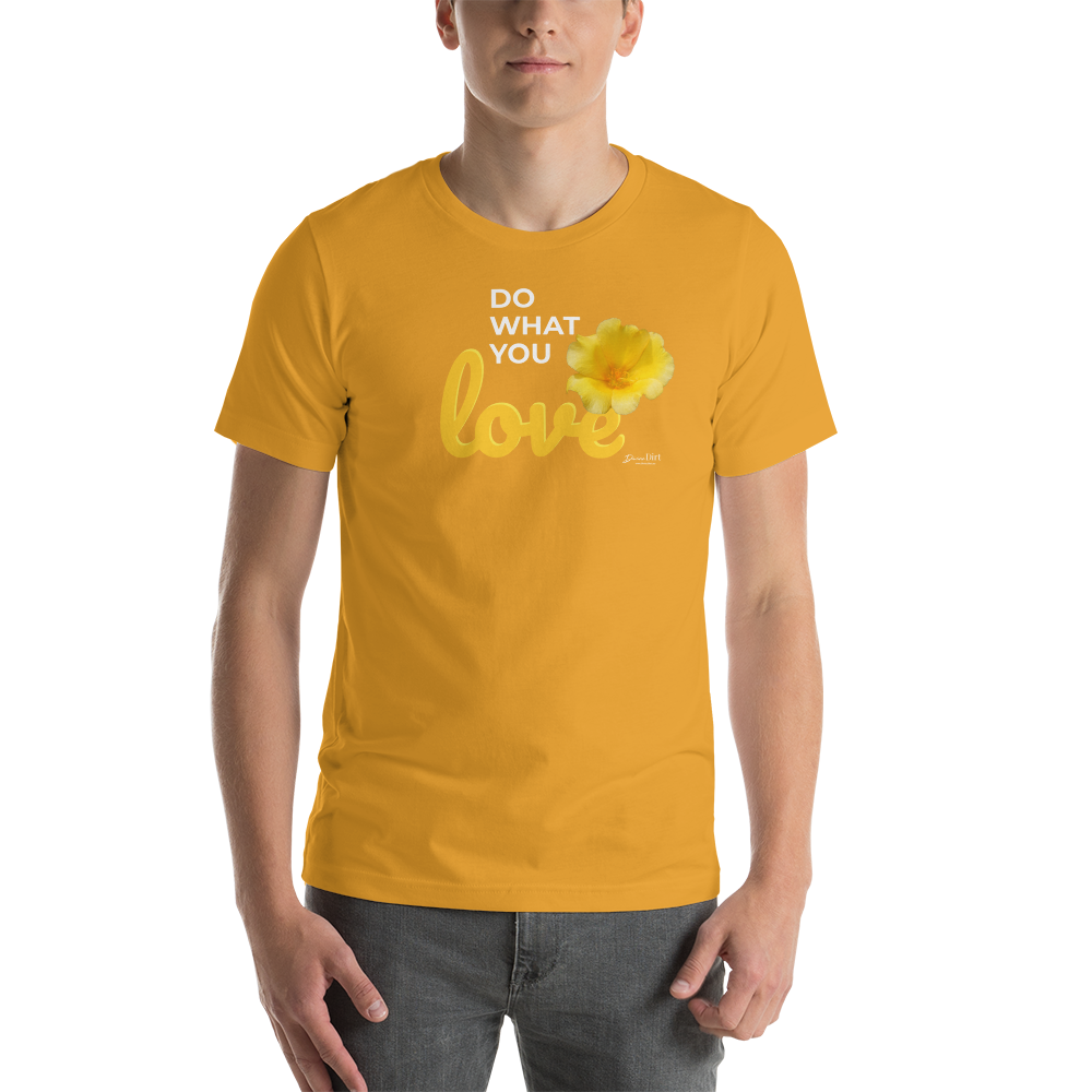 Do What You Love_Yellow Portulaca_darker colors