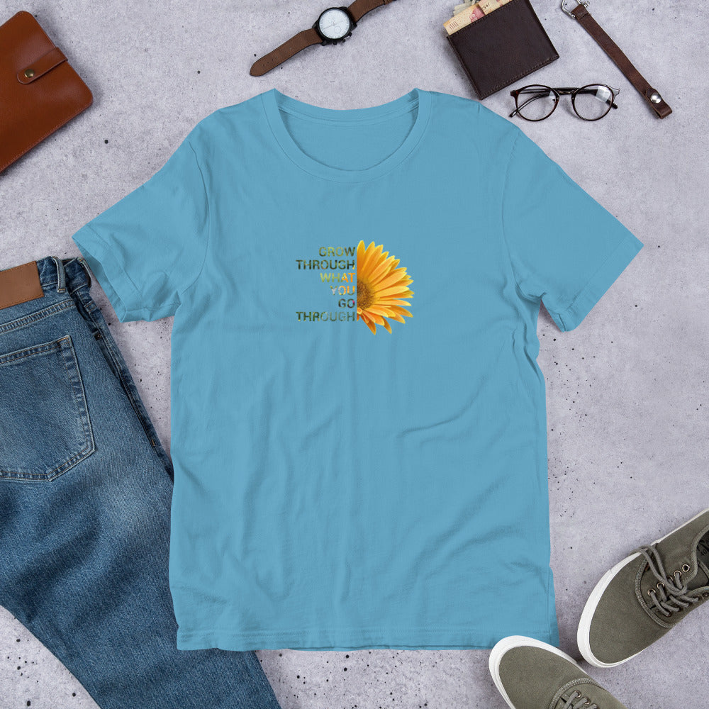 'Grow Through What You Go Through' Unisex T-shirt