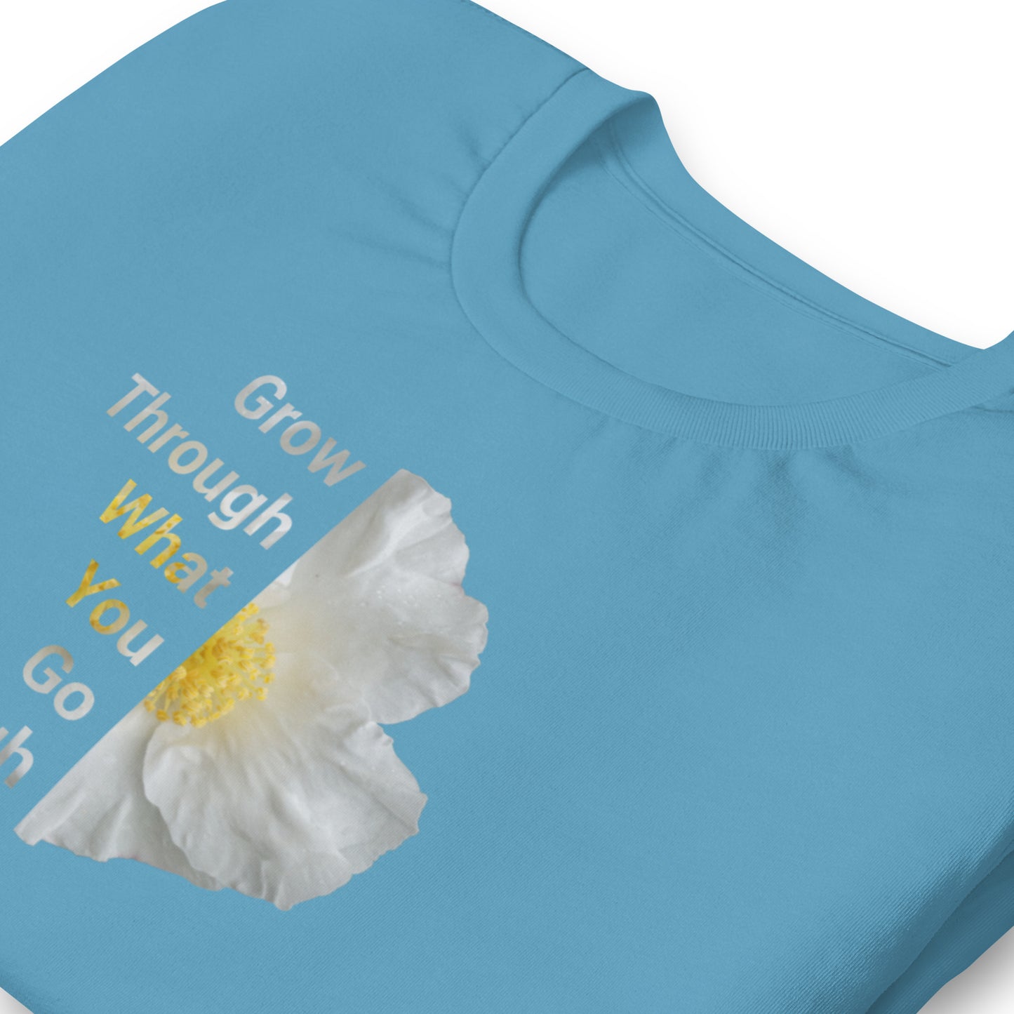 'Grow Through What You Go Through' Unisex t-shirt