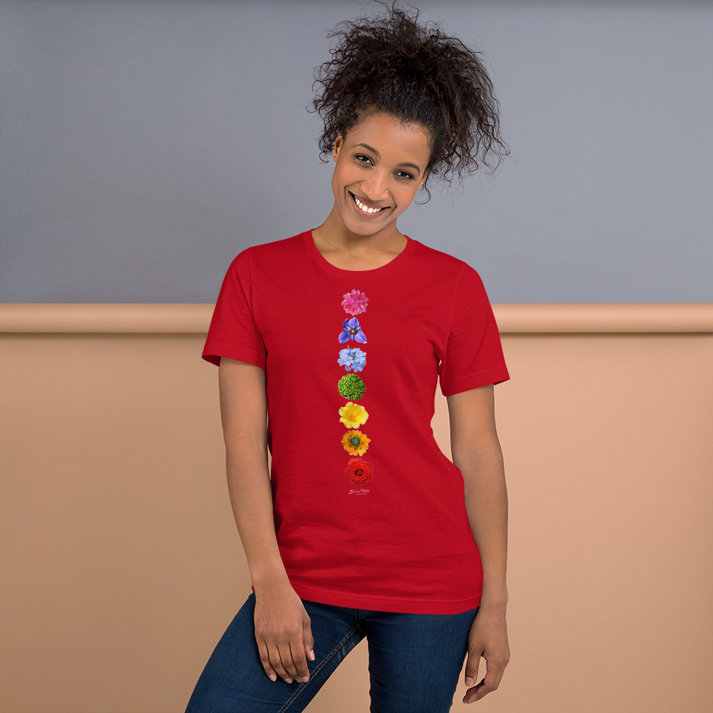 Energy Centers_Chakras_Short-Sleeve Unisex T-Shirt