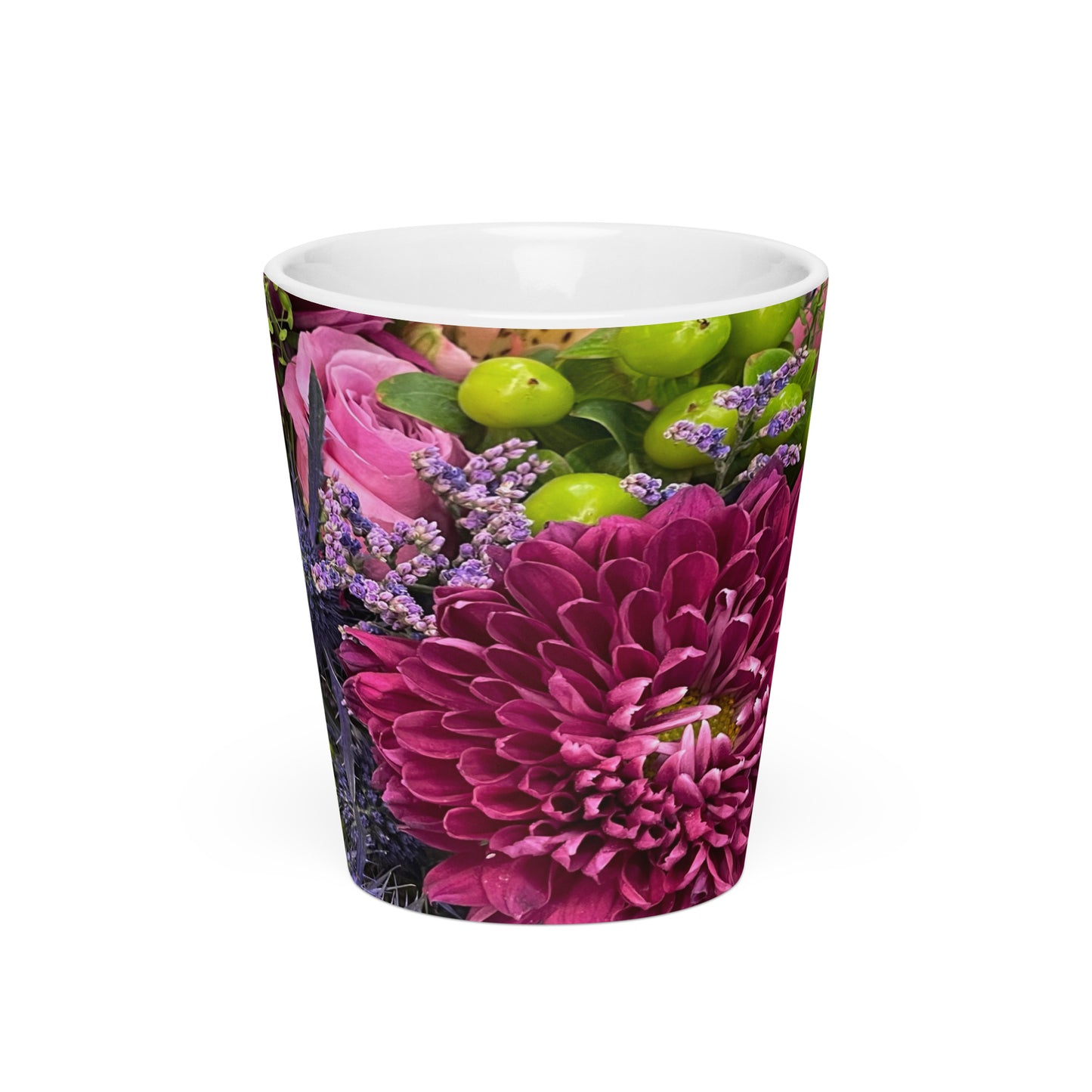 Floral Bouquet Latte mug