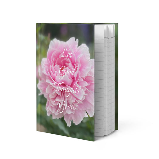 Let Good Thoughts Grow Journal_Peony