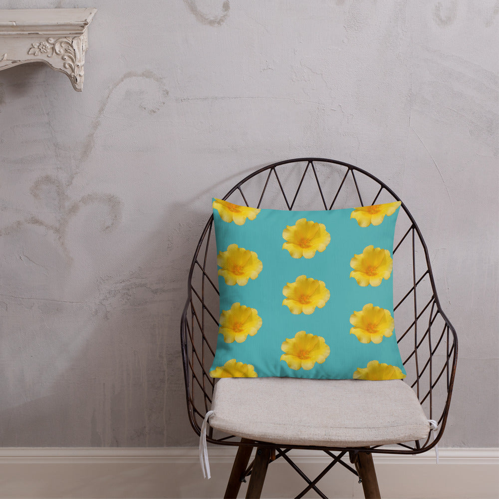 Yellow Portulaca_Pattern