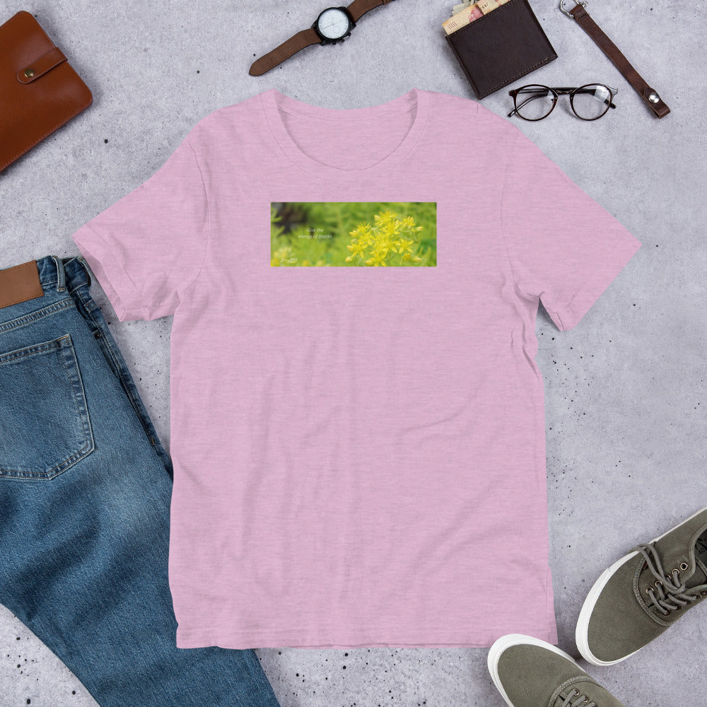 Sedum Angelina Stonecrop  "Give the energy of thanks"  Unisex T-Shirt