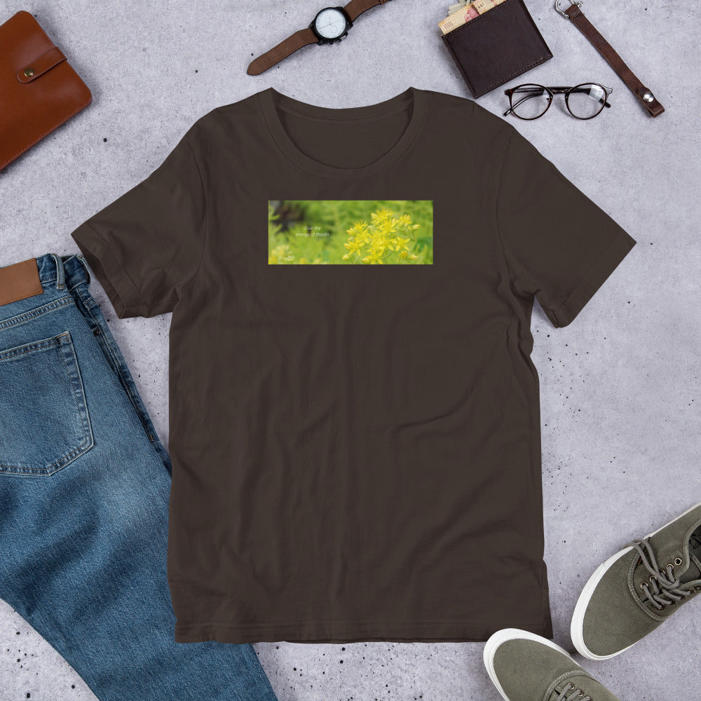 Sedum Angelina Stonecrop  "Give the energy of thanks"  Unisex T-Shirt