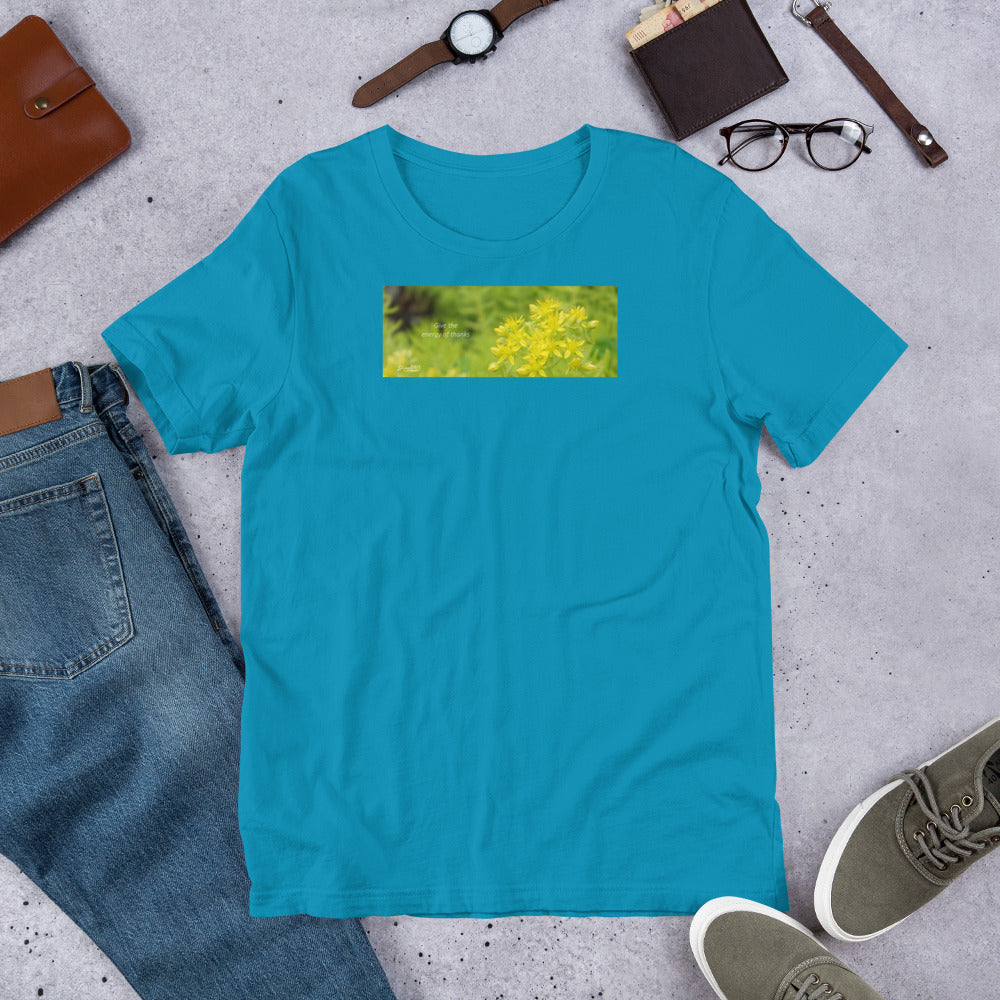 Sedum Angelina Stonecrop  "Give the energy of thanks"  Unisex T-Shirt