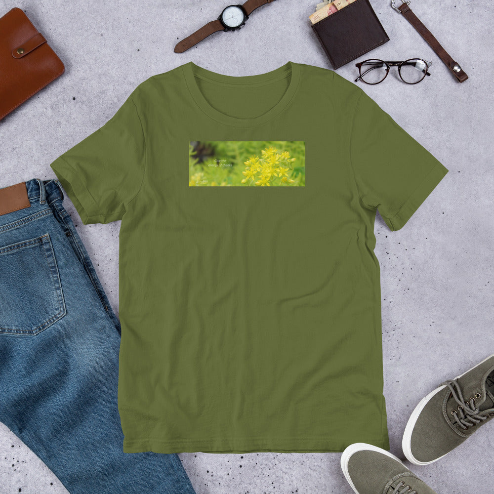 Sedum Angelina Stonecrop  "Give the energy of thanks"  Unisex T-Shirt