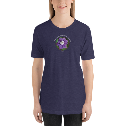You are amazing just the way you are_Short-Sleeve Unisex T-Shirt