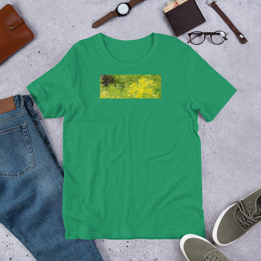 Sedum Angelina Stonecrop  "Give the energy of thanks"  Unisex T-Shirt