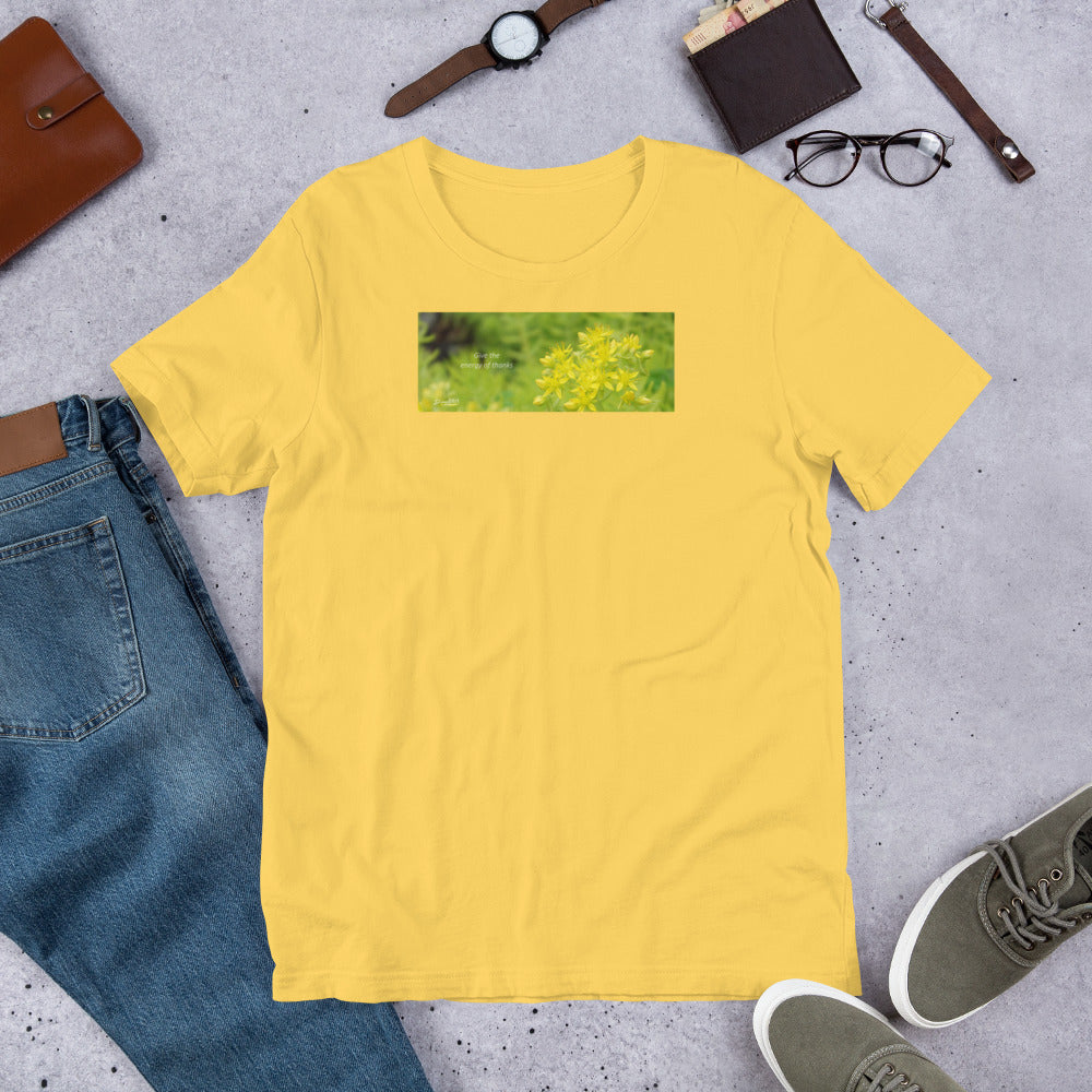 Sedum Angelina Stonecrop  "Give the energy of thanks"  Unisex T-Shirt